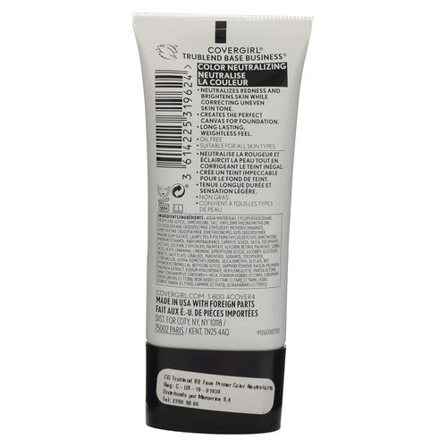 Base Primer Cover girl Color Neutral - 30 ml