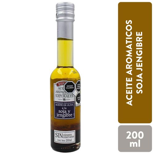 Aceite Borges Aromat Soja Jengibre 200ml