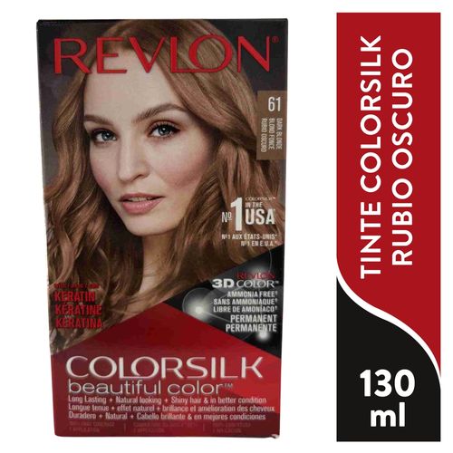 Tinte Revlon Colorsilk Rubio Oscuro 61-Unidad