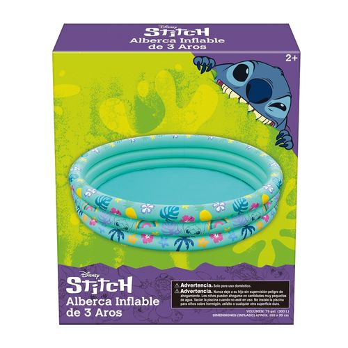 Piscina Disney Inflable Stitch 165X65 cm - 284 L