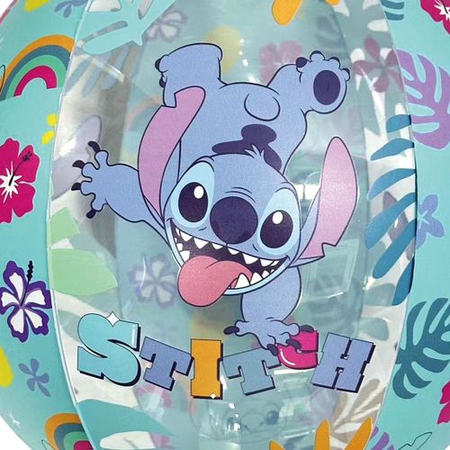 Pelota Disney Inflable Playa Stitch - 41 cm