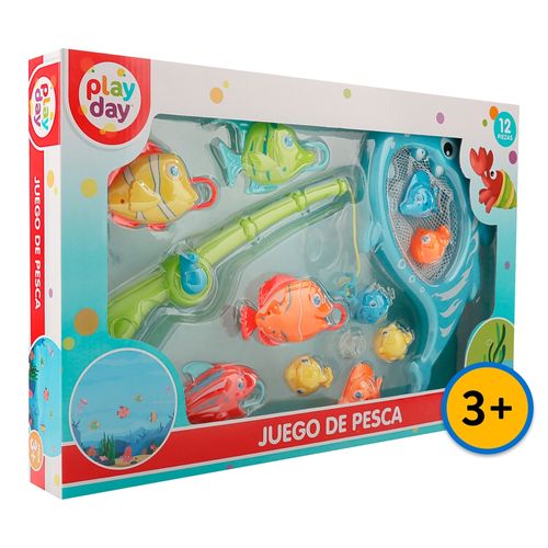 Juego Play Day de pesca Play incluye caña y peces