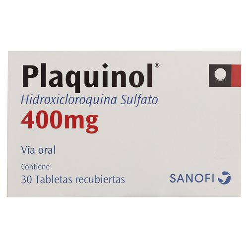 S Plaquinol 400 Mg 30 Tabletas