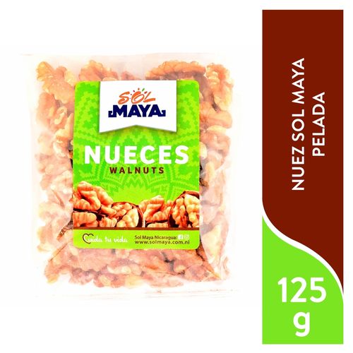 Nueces Sol Maya Peladas - 125 g