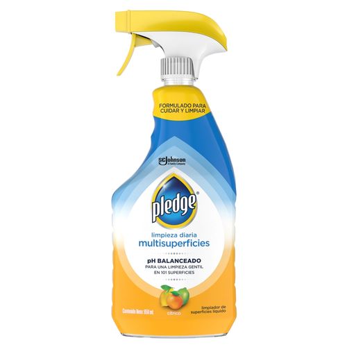 Limpiador Pledge Multisuperficies Cítrico - 650 ml