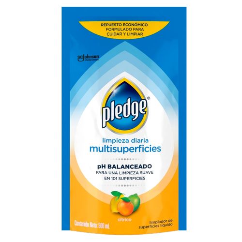 Limpiador Multisuperficies Pledge Repuesto - 500 ml