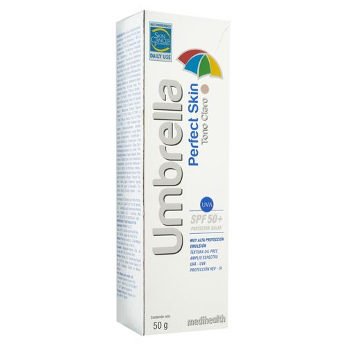Protector solar Umbrella Perfect Skin Tono Claro -50 g