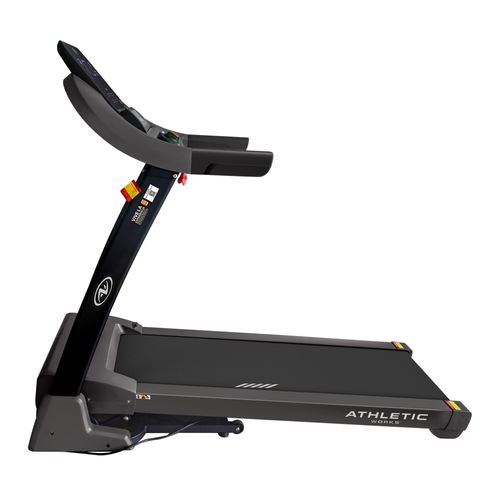 Caminadora Athletic Works con pantalla led led potencia 2 hp