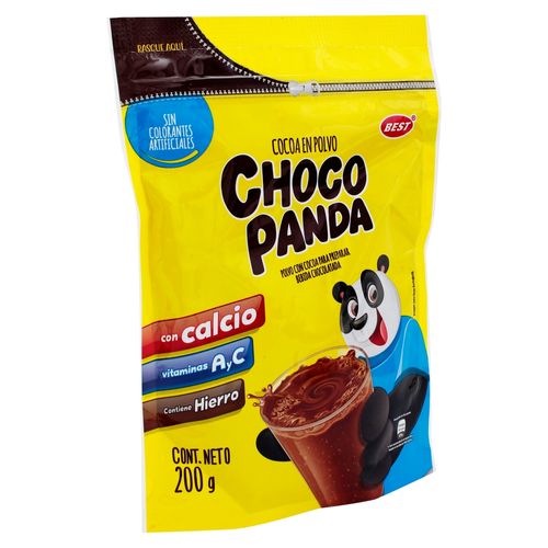 Bebida Best Chocopanda Cocoa En Polvo Doy Pack  - 200 g