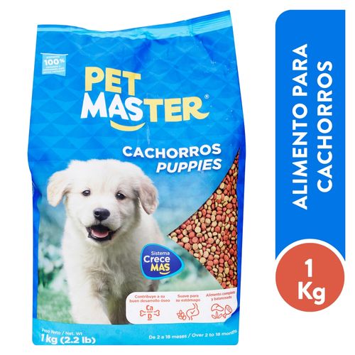 Alimento seco Pet Master para perro cachorros - 1000 g