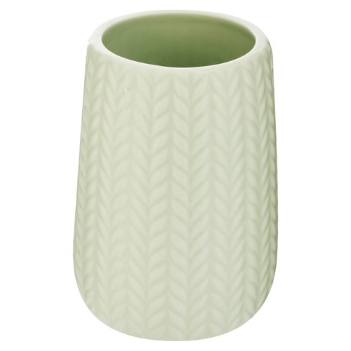 Vaso Mainstays de cerámica color verde