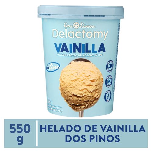 Helado Dos Pinos Delactomy In Line Vainilla - 540 g