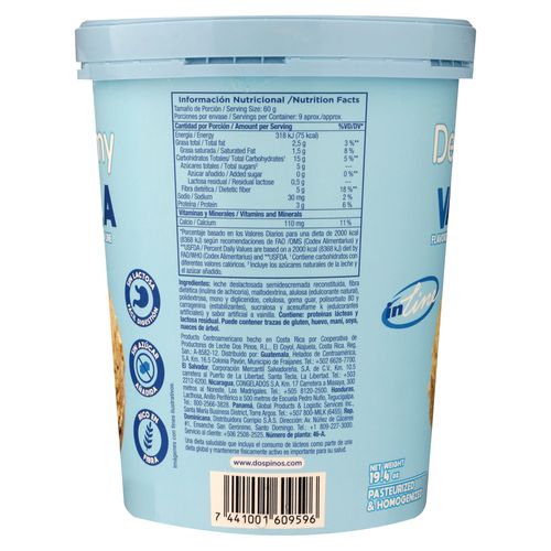 Helado Dos Pinos Delactomy In Line Vainilla - 540 g