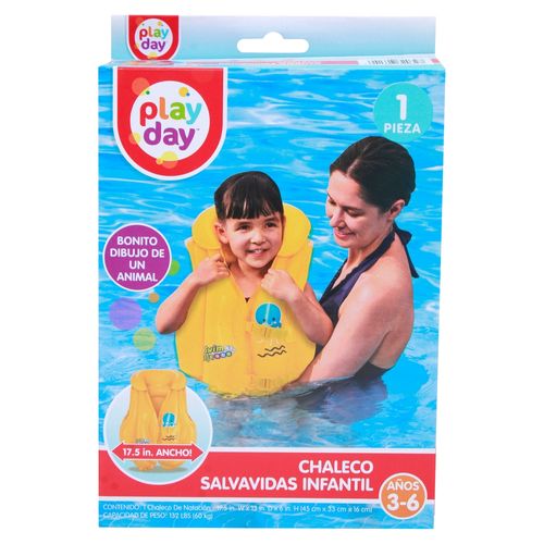 Chaleco salvavidas Play Day infantil modelo: 32034