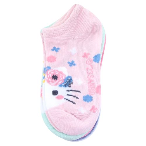 6P Calceta Cas No Show Hello Kitty