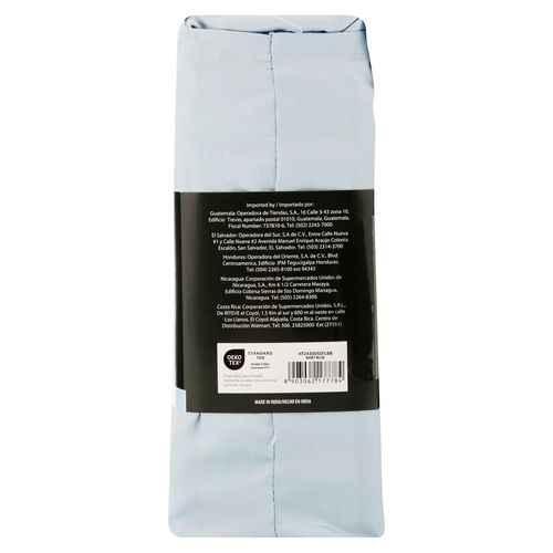 Ht Set De Sabanas Matri 300 Hilos Azul B