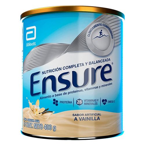 Fórmula Nutricional Ensure® Sabor Vainilla - 400g