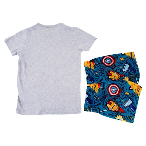 Pajama Set Short Marvel