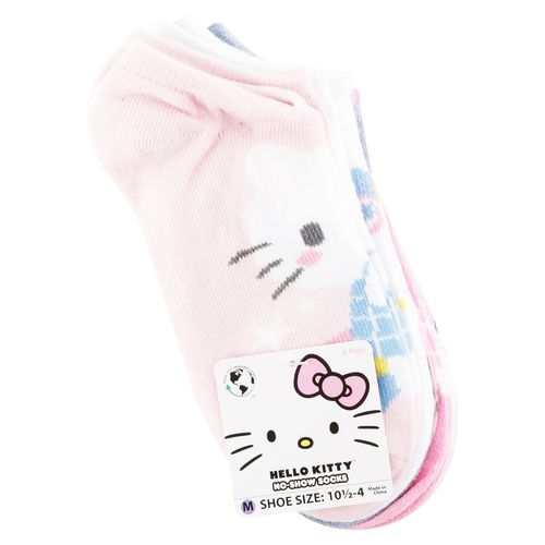 6P Calceta Cas No Show Hello Kitty