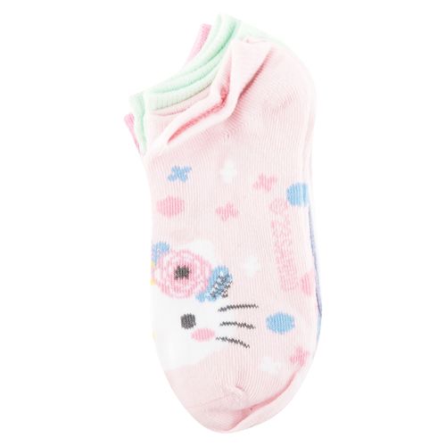 6P Calceta Cas No Show Hello Kitty