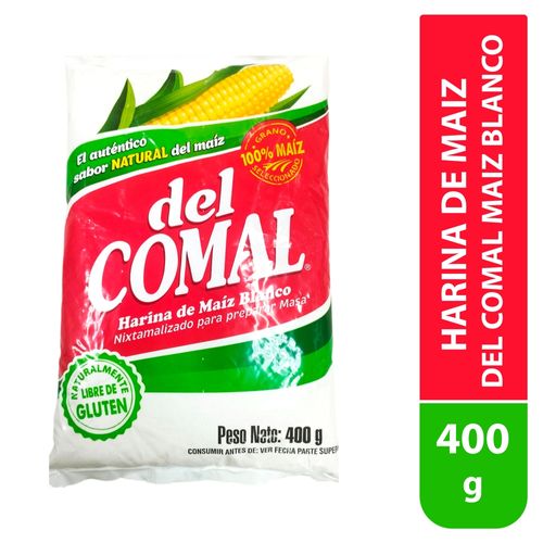 Harina Maiz Del Comal Maiz Bco 400 Gr