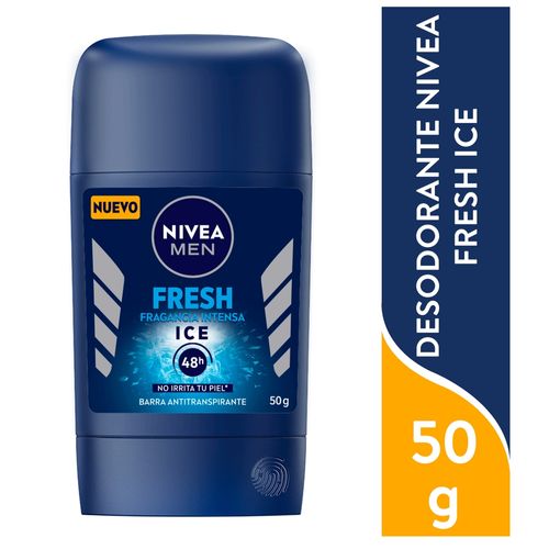 Desodorante Nivea Men Barra Ice Fresh - 50 g