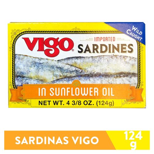 Sardinas Vigo En Aceite Oliva Y Girasol