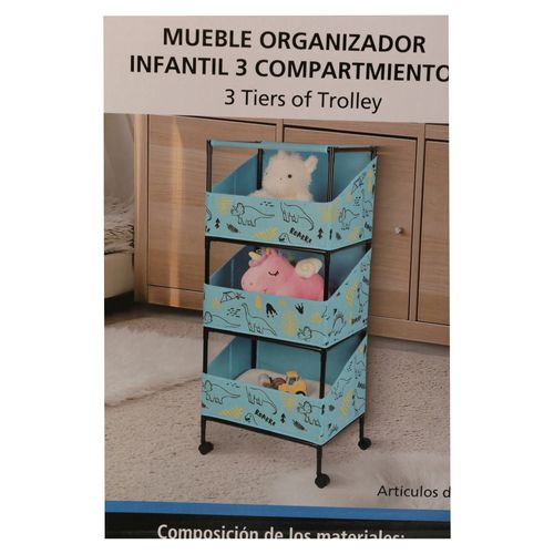 Carrito Organizador Infantil 2 Compartim