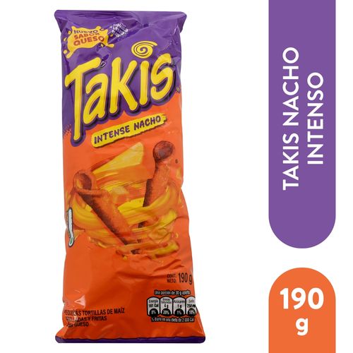 Takis Intenso Nacho 190 Gr