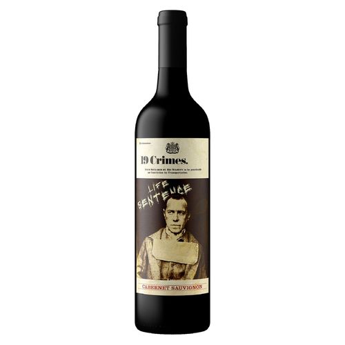 Vino  19 Crímes cabernet sauvignon - 750 ml