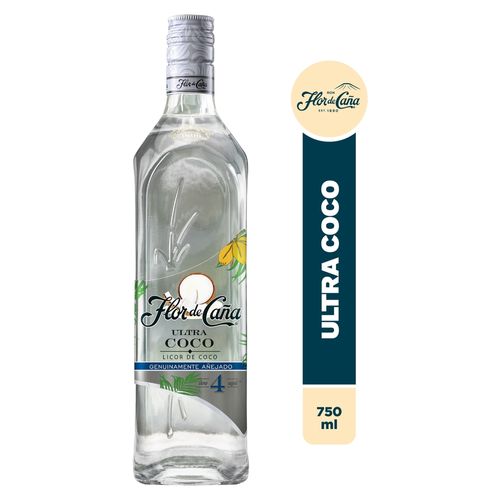 Ron Flor De Caña Sabor Coco 750ml