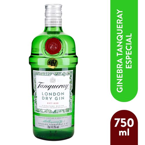 Ginebra Tanqueray London Dry - 750 ml