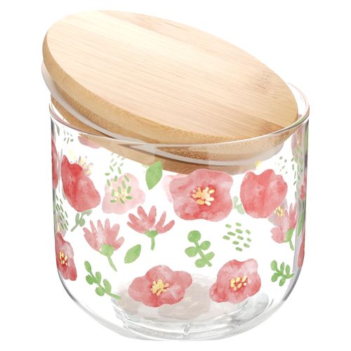 Canister De Vidrio Decorado Mainstays 47