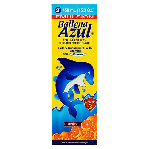 Emulsión Ballena Azul Naranja 200 ml