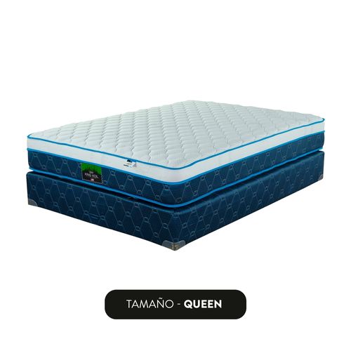Cama King Koil Destello Tamaño Queen Confort Intermedio