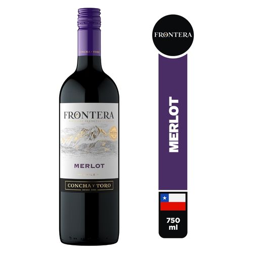 Vino Tinto Frontera De Merlot -750ml