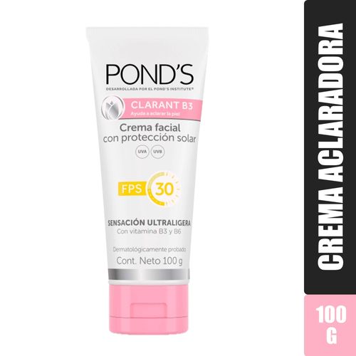 Ponds Crema Claranta B3 Fps30 100 Gr