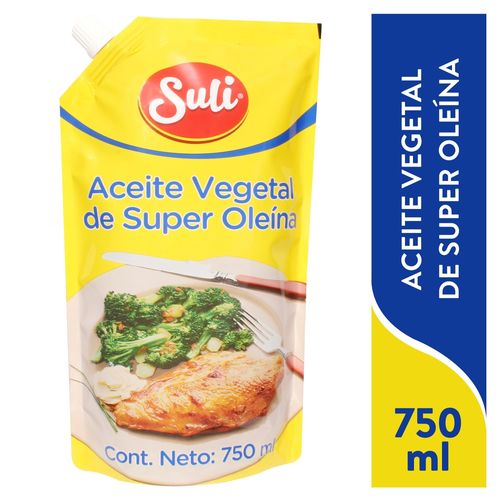 Aceite Suli Vegetal Bolsa 750 Ml
