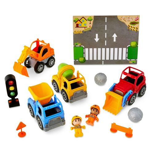 Set Vehiculos De Construccion