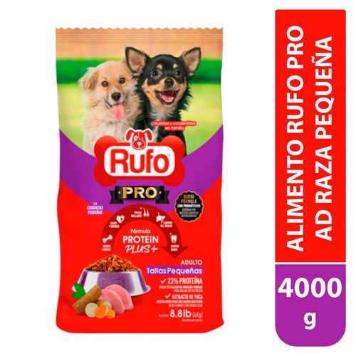 Alim Perro Rufo Pro Tallas Peq 4000gr