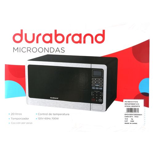 Durabran Microondas 120V 700Wt