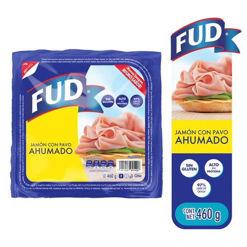 Jamón Fud de pavo - 460 g