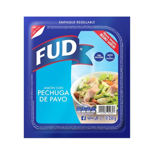 Jamón Fud Pechuga de pavo - 250 g
