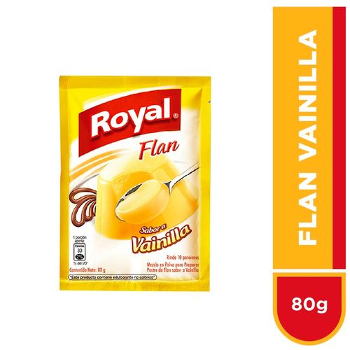 Flan Royal Sabor Vainilla - 80g