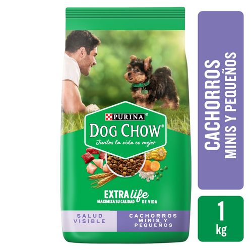 Alimento Perro Cachorro Purina Dog Chow Extra Life Minis y Pequeños 1 kg