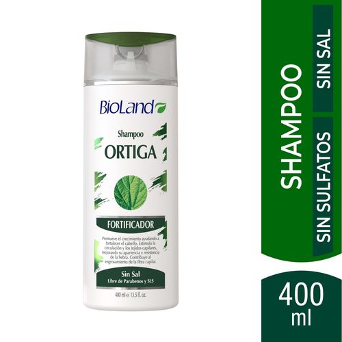 Shampoo Bioland Ortiga Fortificador - 400ml