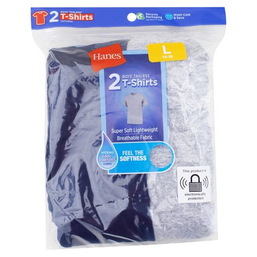 P2 Playera Nino C Redond Hanes Surt L