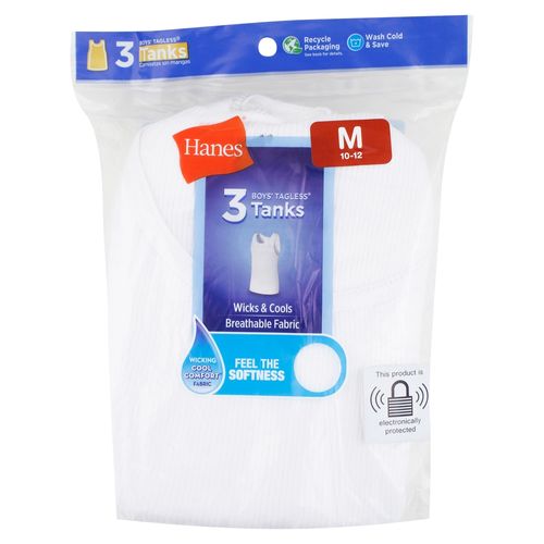 P3 Camiseta Tirants Nino Hanes Blanco M