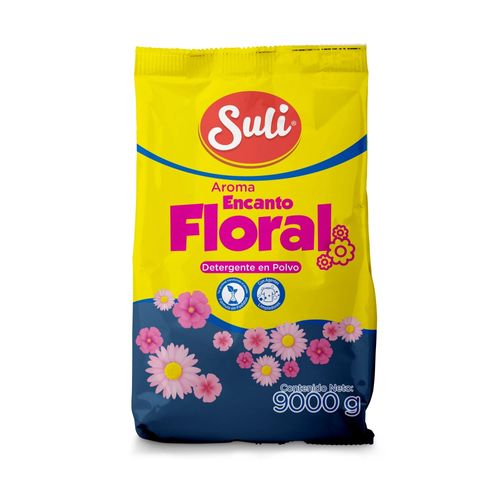 Detergente en polvo Suli floral - 9000 g