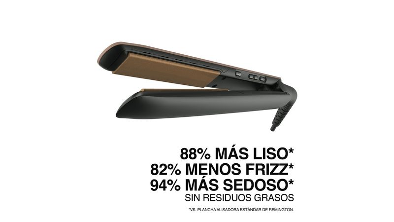 Plancha de Cabello Remington con terapia de keratina